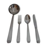 GUY DEGRENNE 37-piece stainless steel cutlery set for 12 people
