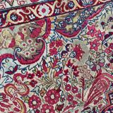 Nice old Persian kirman carpet wash 138x203 cm