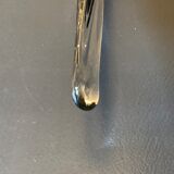 Flared cup in bubbled Murano crystal