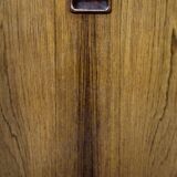 Vintage Mid-Century Scandinavian Modern Rosewood Highboard with Bar by Æ. Jensen & T. Mølholm