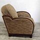 Art Deco reclining armchair with mf system Sint Étienne