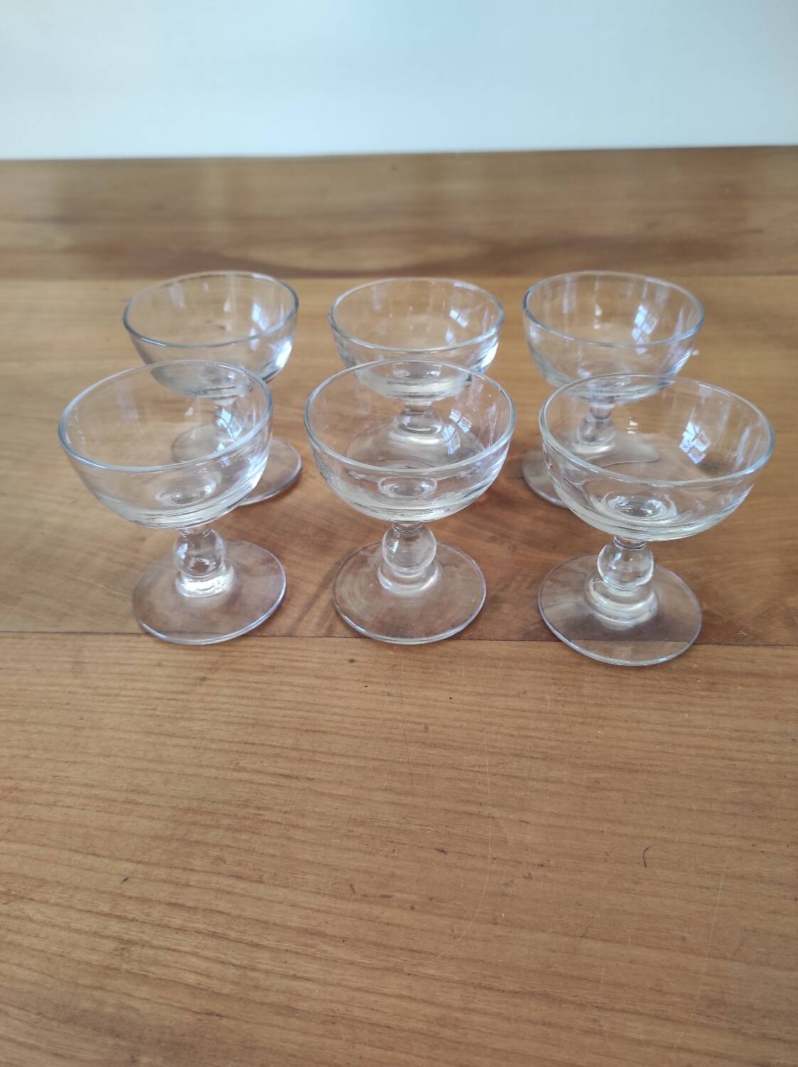 Antique glass bowls