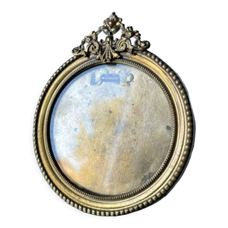 Brass picture frame