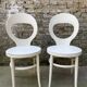 Pair of Baumann chairs, seagull model