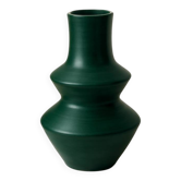 Emerald green matte Taboukalt vase