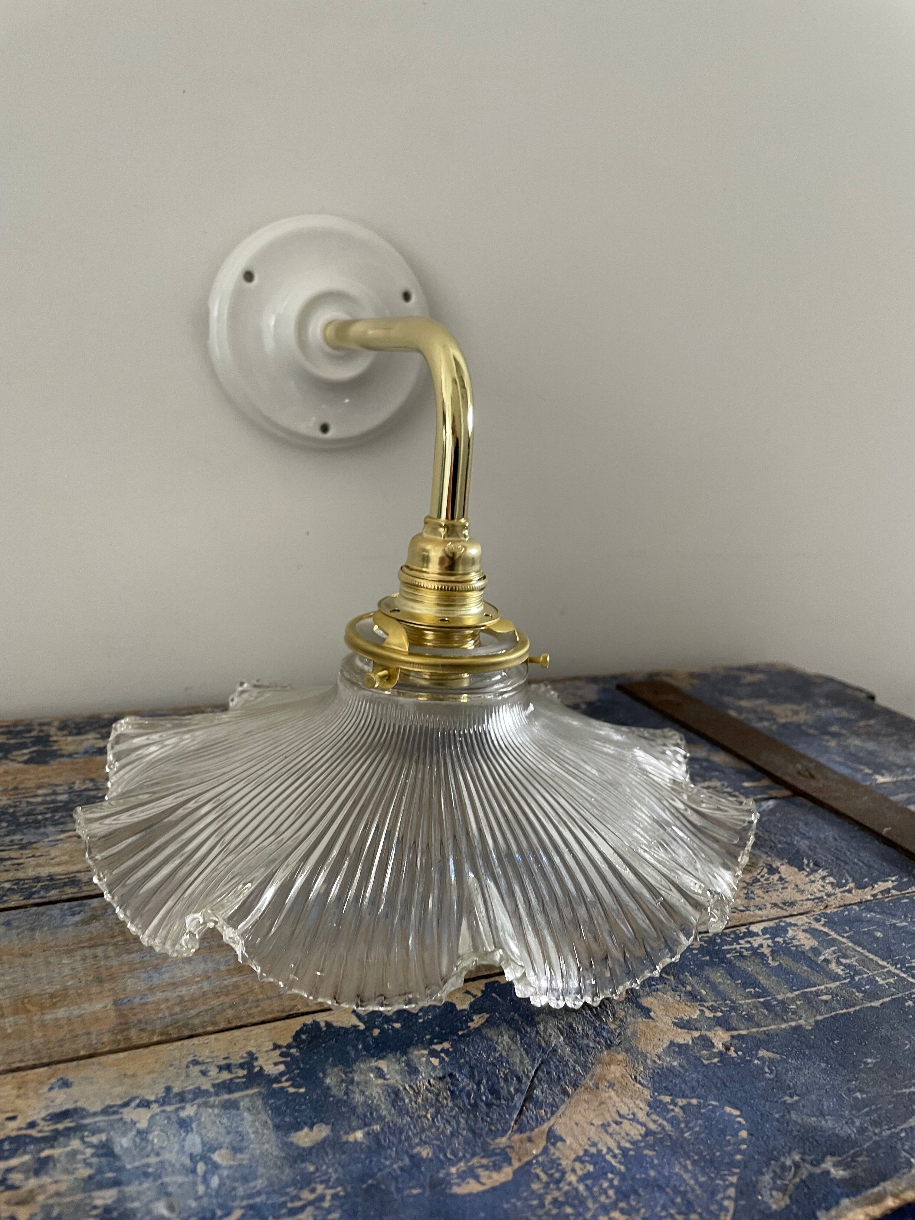 Holophane vintage wall lamp