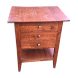 Oak bedside table