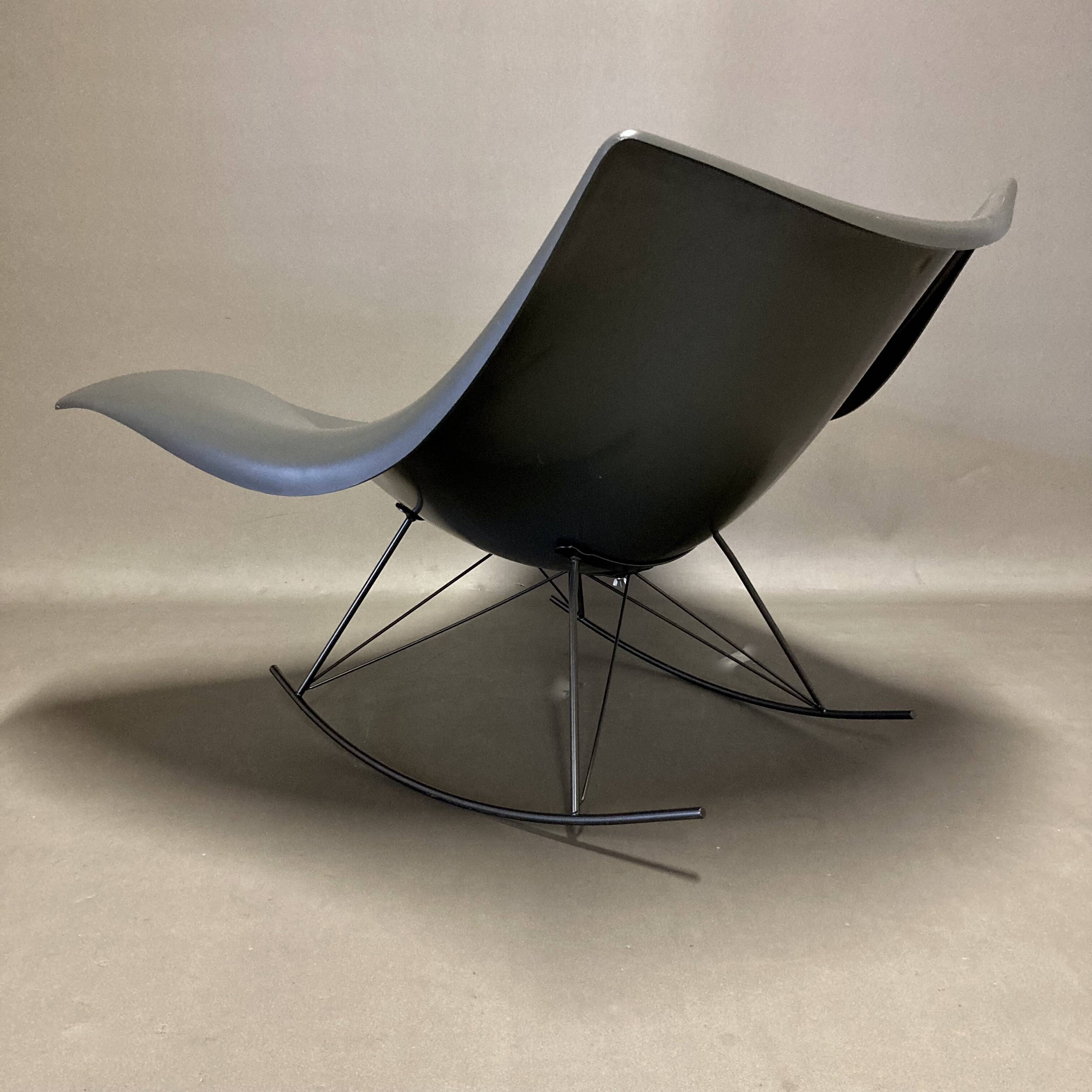 “thomas perdersen” scandinavian design rocking chair.