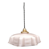 Pink opaline pendant light