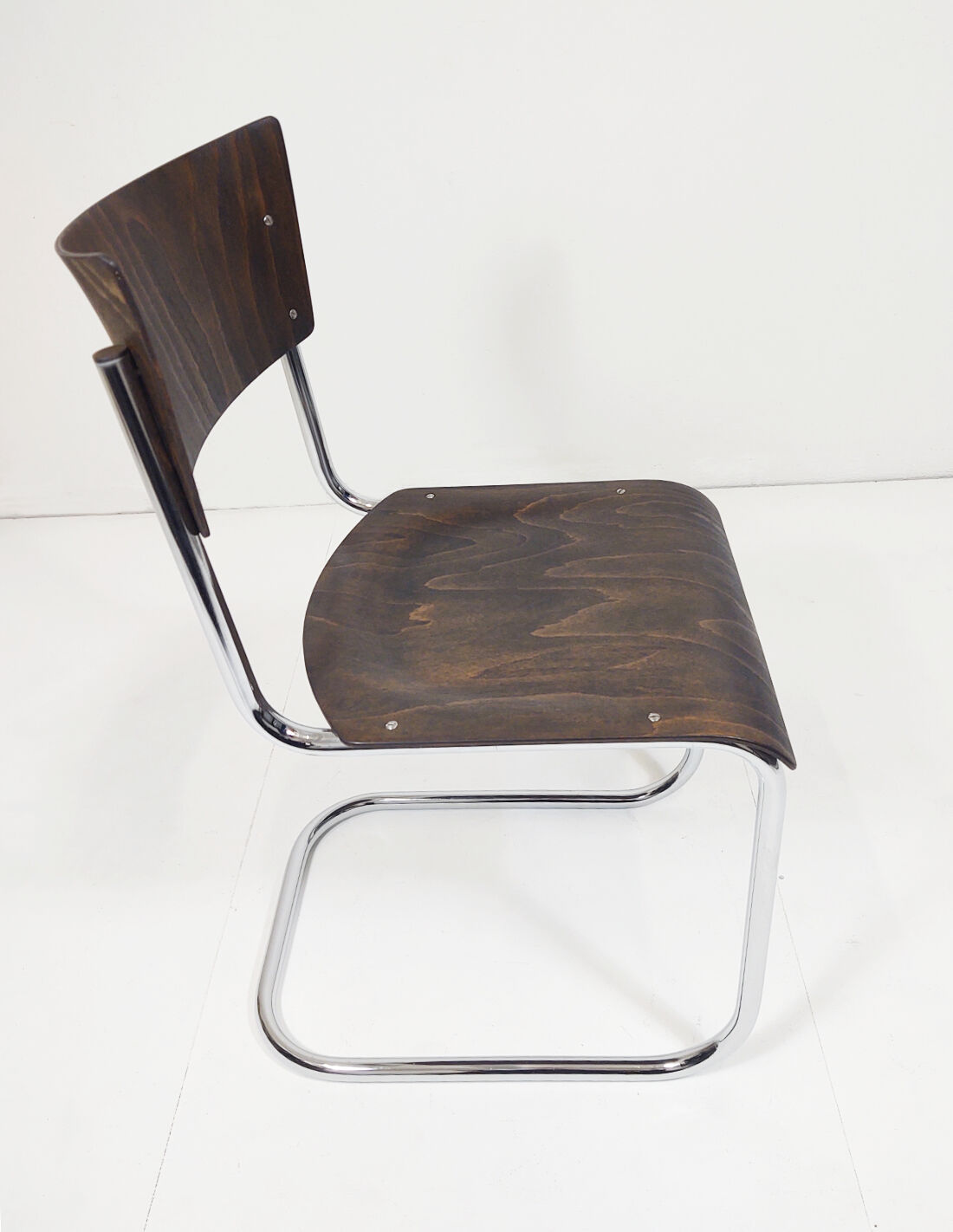 Tubular steel cantilever chair by Mart Stam