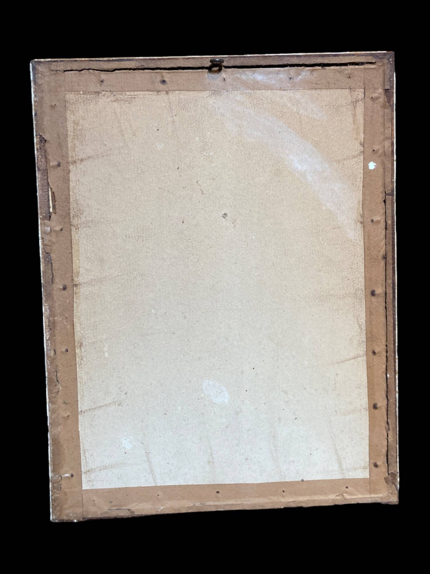 Engraving of a woman.