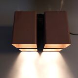 Ceiling lamp raak amsterdam model viervoud vintage, 1970