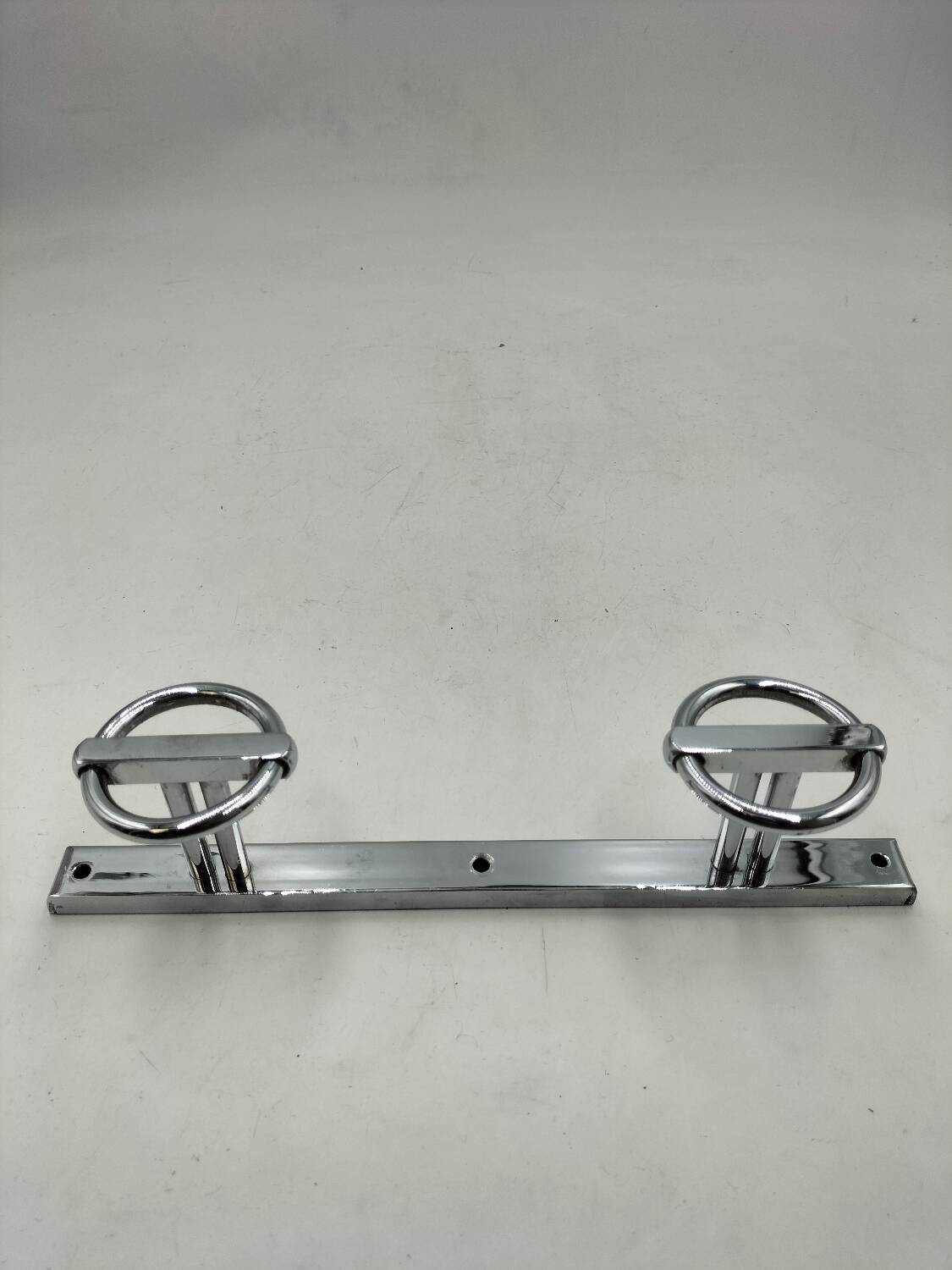 Double coat hook Jean Royère