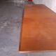 Scandinavian type table with integrated extension
