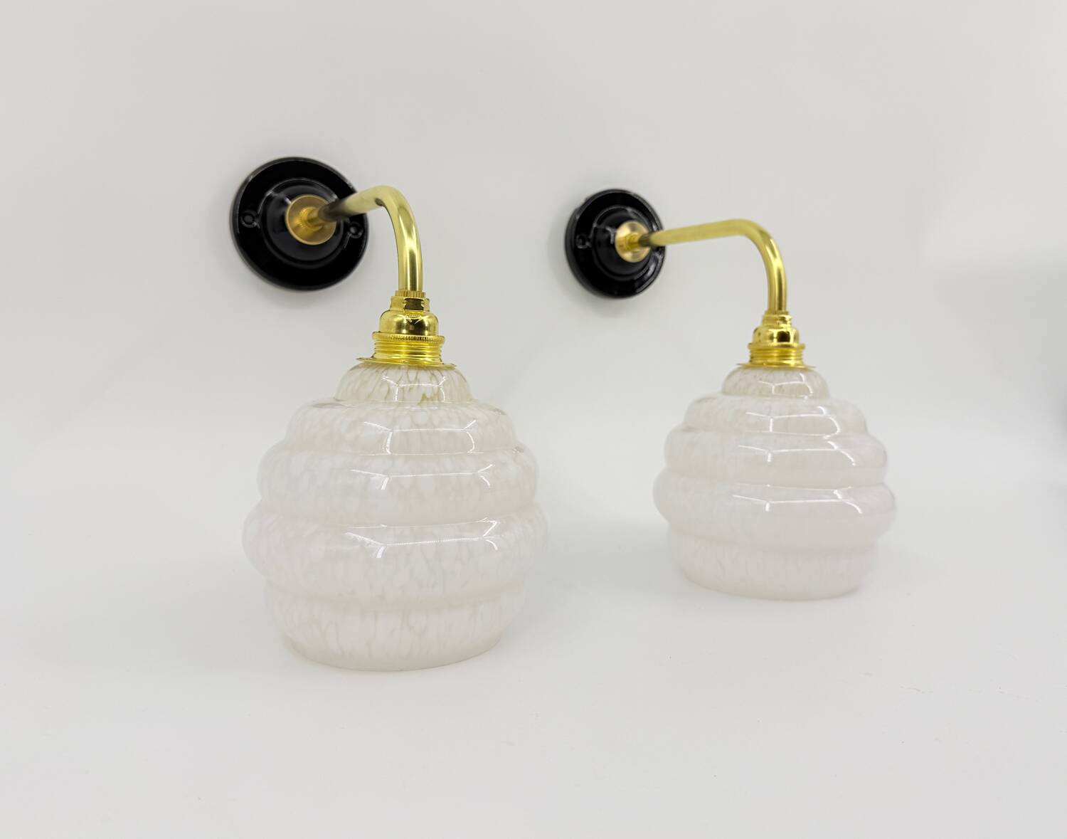 Swan neck wall lights