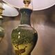 pair of ceramic lamps, Art Nouveau 1900 with 30 slight signs of wear visible