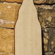Former advertising wall support for belgian beers vedett ipa - painted wood