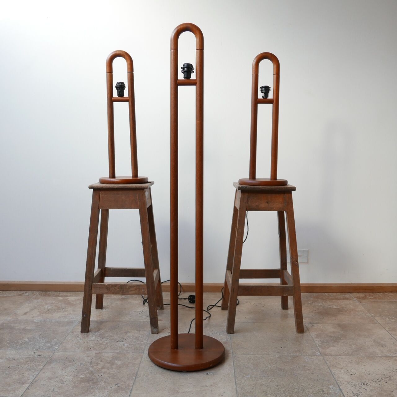 Danish mid-century floor lamp