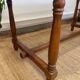 Large marquetry wooden dining table – Top with rosette decoration