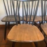 Scandinavian chairs from the 60s (set of 5)
