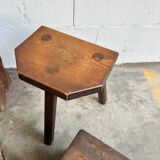 Tabouret de traite vintage