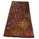 Vintage turkish kilim rug, 103 x 54 cm