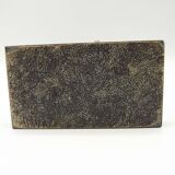 French Art Deco Bronzed Effect Spelter Swan Book Ends Black Marble Base