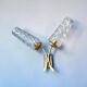 Mid Century Modern 1950s double wall sconce lamp