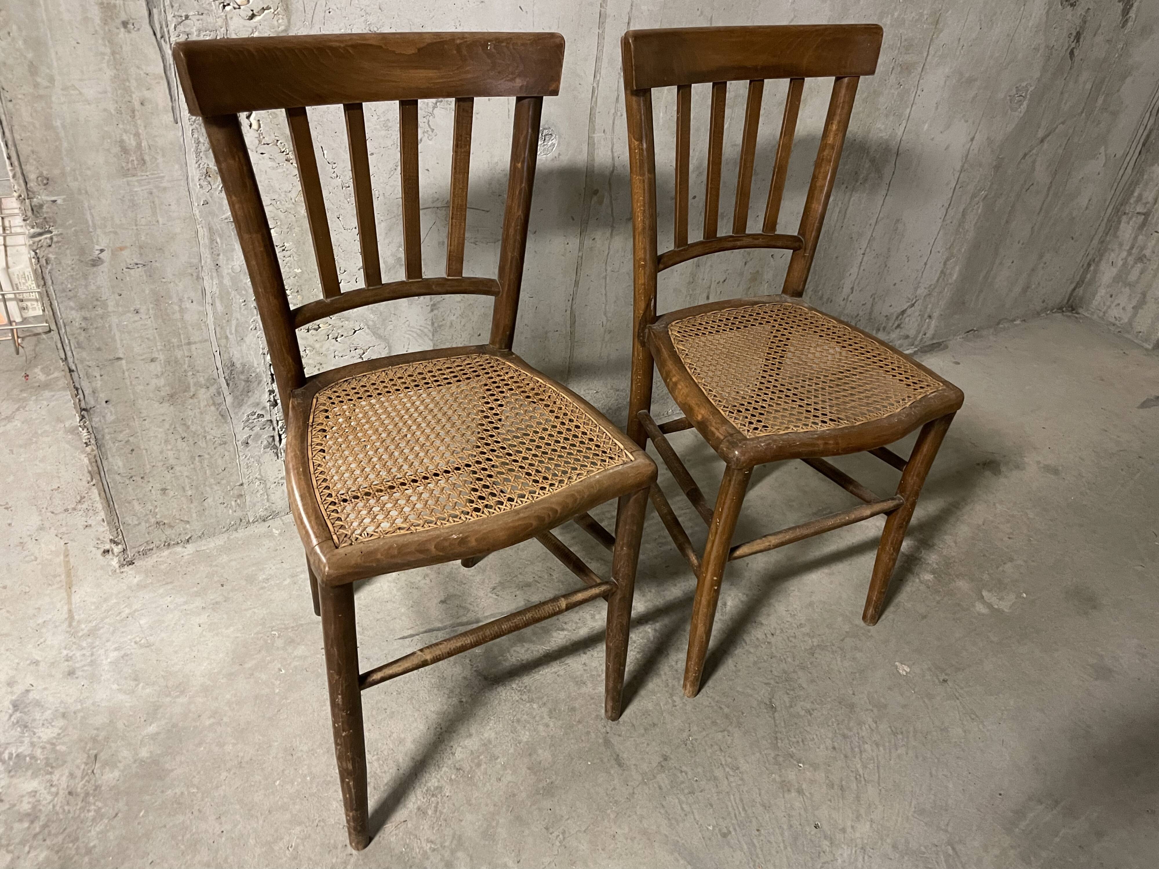 Bistro chairs 50s
