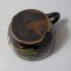 old Alsace lunch cup in glazed terracotta