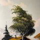G. Taverna, Grand Landscape, 19th century, Oil on Canvas, Framed