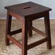 Country stool in old wood