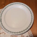 5 flat plates "Nobilis" Sarreguemines