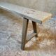 Pair of rustic benches