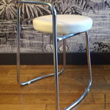 Vintage skaï stool