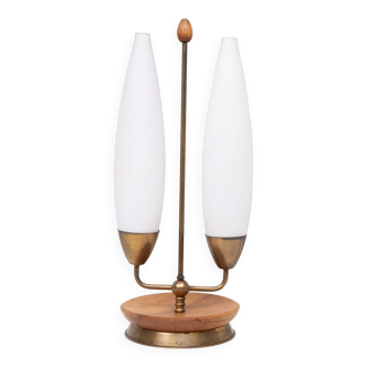 1950s Double shade Table lamp Philips