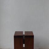 Vintage solid wood side table