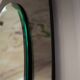Miroir mural en verre biseauté de style mid-century moderne, Italie, années 1970