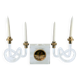 candlestick set & clock Dorothy C. Thorpe