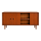 Vintage Scandinavian teak library