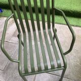 Hay Palissade dining table, chairs and bench
