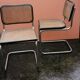 Trio de chaises B32 de Marcel Breuer