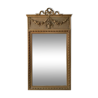 Vintage trumeau mirror 88,5 x 59 cm