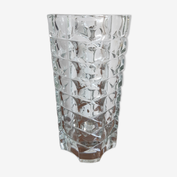 Vintage luminarc glass vase