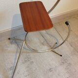 Ashtray pusher on foot with tablet / vintage 60s