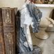 Pair of vintage marble horse head bookends