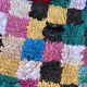 Colorful Boucherouite Moroccan rug - 128 x 208 cm