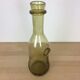 Vase 32 cm en verre bullé vert
