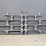 Vintage large brutalist wall sculpture, 1970s