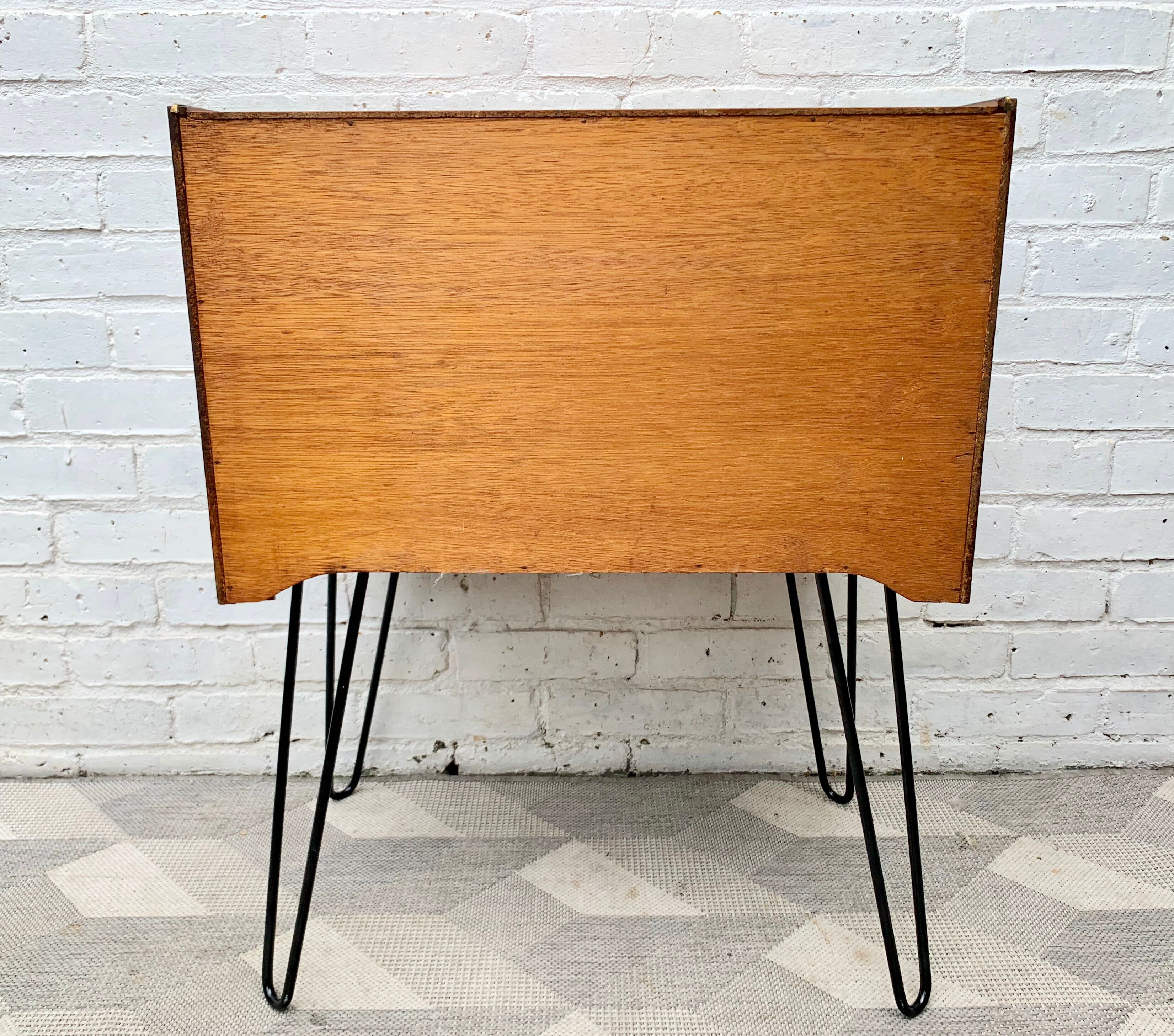Buffet pour disques vintage